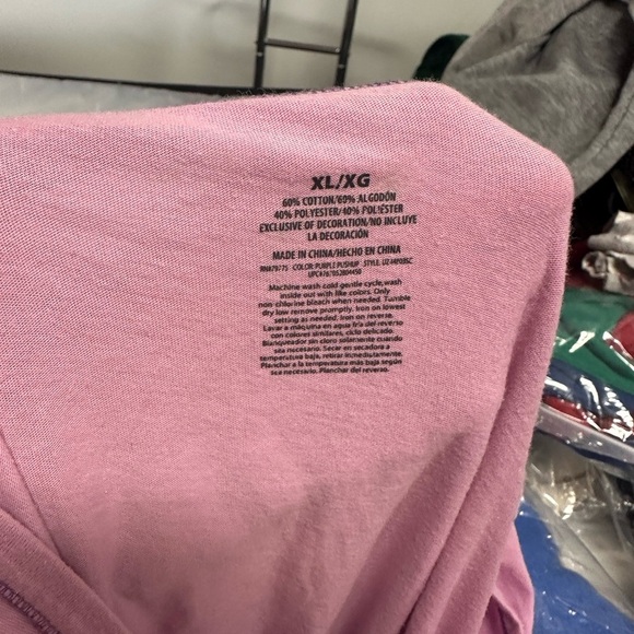 Purple Snowflake Embellished Women's Top - Picture 2 of 3